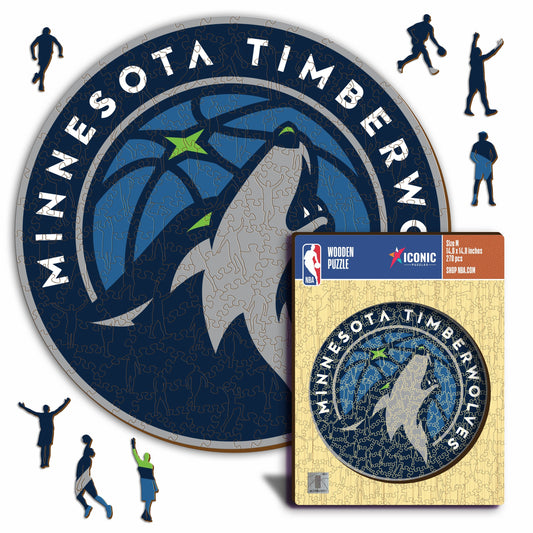 Minnesota Timberwolves™ - Wooden Puzzle