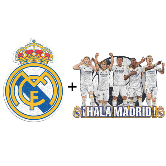 2 PACK Real Madrid CF® Logo + 5 Players