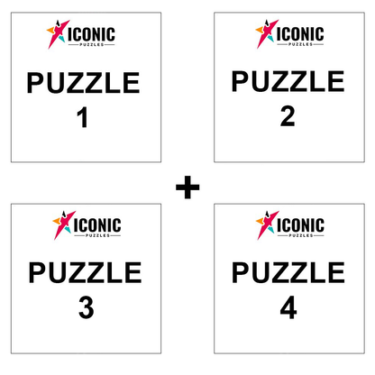 4 NBA Puzzles Of Your Choice