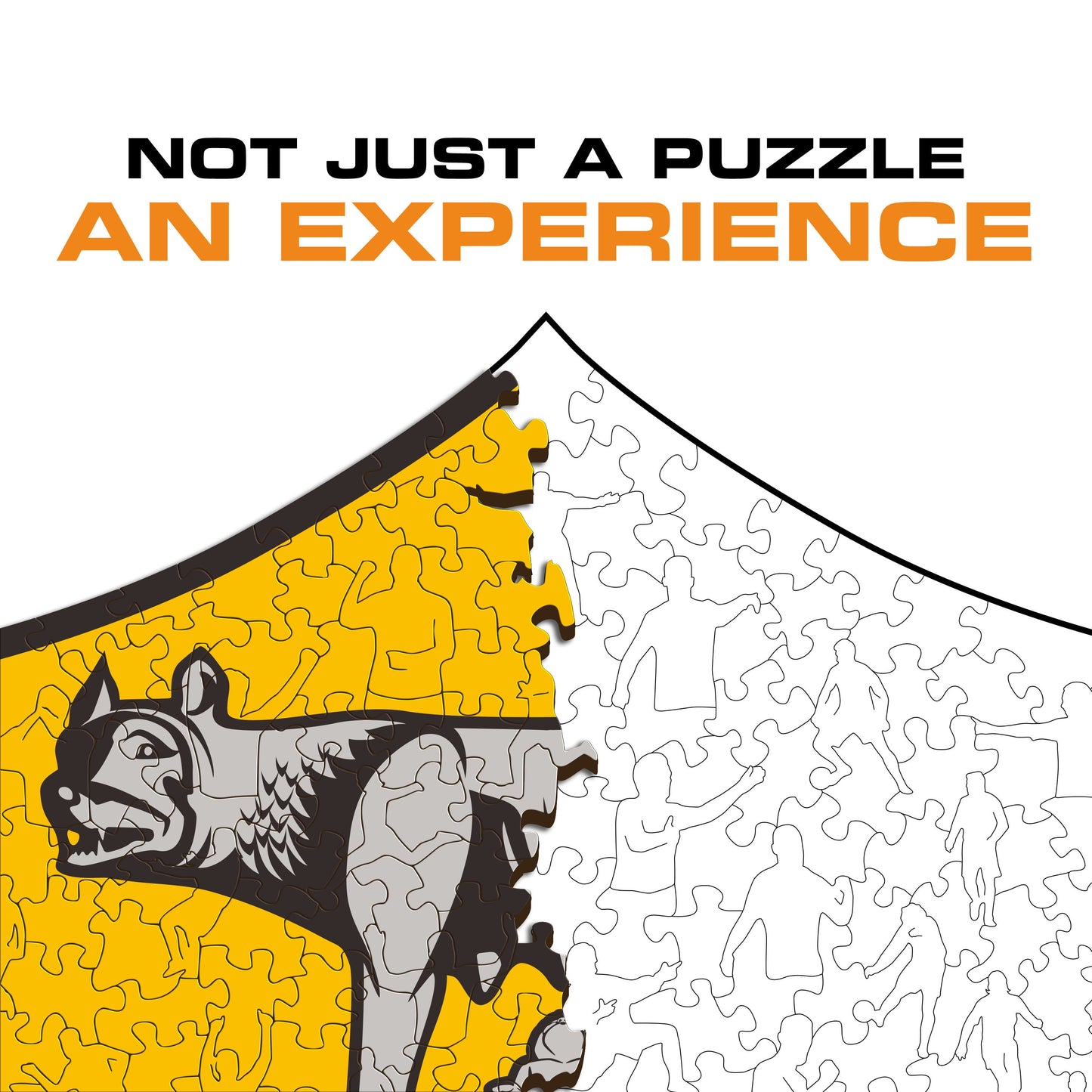 AS Roma® Logo - Wooden Puzzle