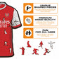 Arsenal FC® Jersey - Wooden Puzzle