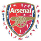 2 PACK Arsenal FC® Logo + Emirates Stadium