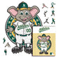 Oakland Athletics™ Mascot - Wooden Puzzle