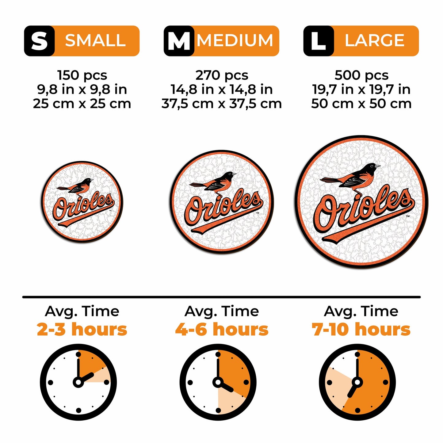 Baltimore Orioles™ - Wooden Puzzle