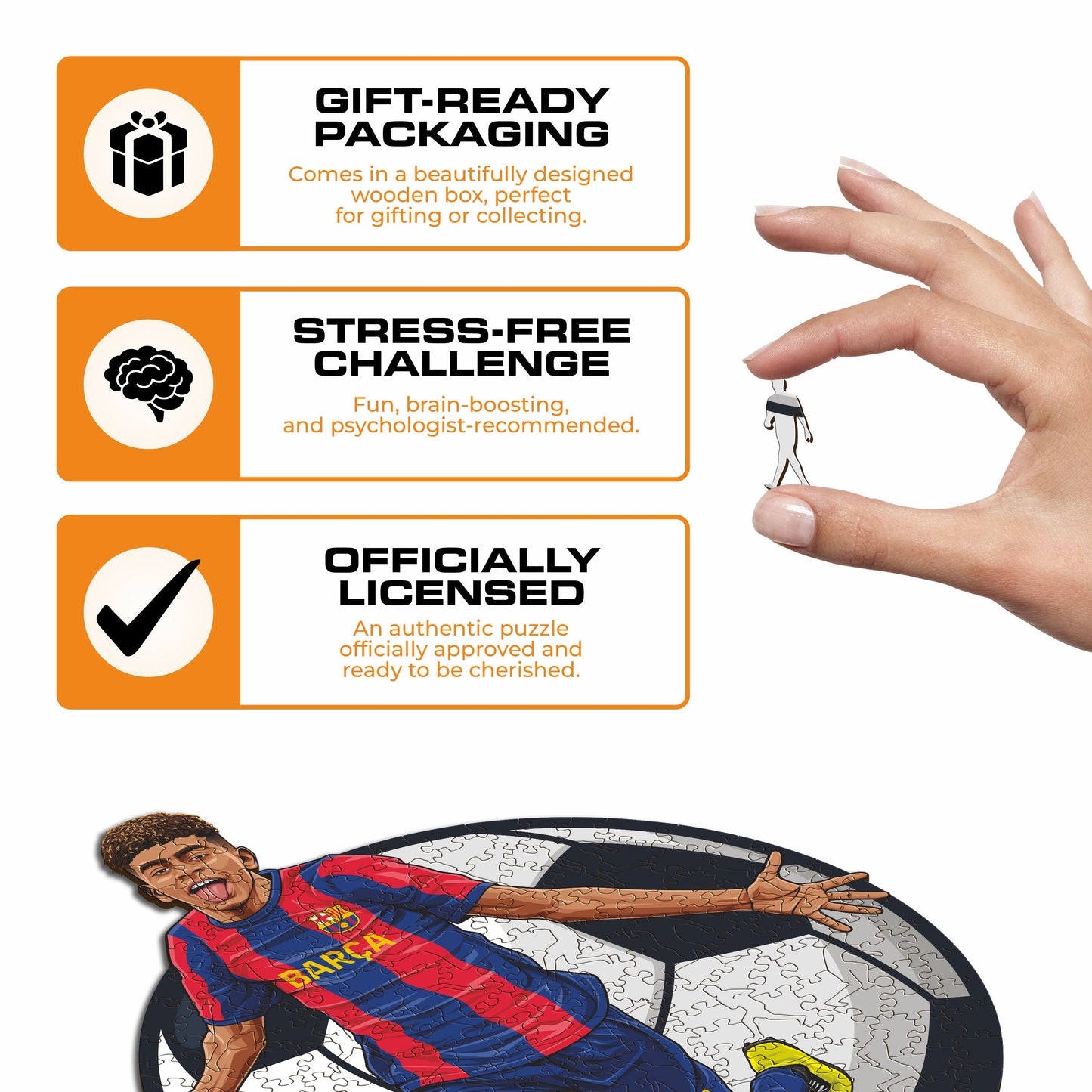 Lamine Yamal - Wooden Puzzle