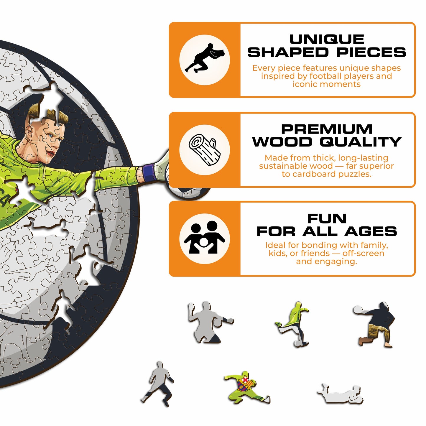 Marc-André Ter Stegen - Wooden Puzzle