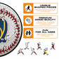 3 PACK Milwaukee Brewers™ Logo + Mascot + Baseball