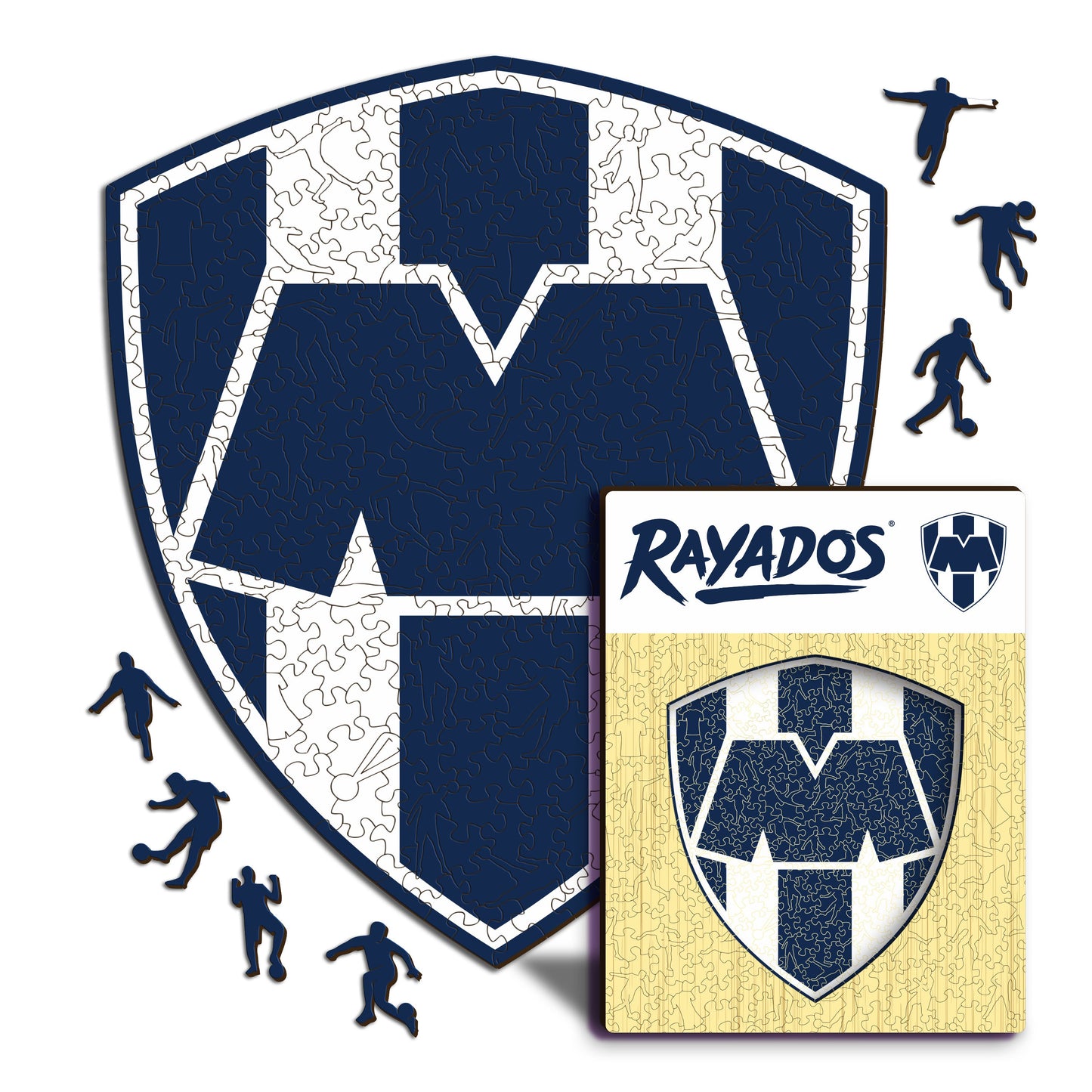 Club de Futbol Monterrey® Logo - Wooden Puzzle
