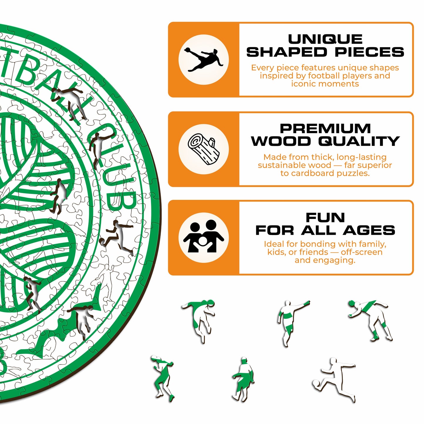 Celtic FC® Logo - Wooden Puzzle