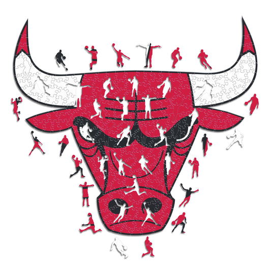 Chicago Bulls™ - Wooden Puzzle