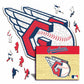 3 PACK Cleveland Guardians™ Logo + Mascot + Baseball