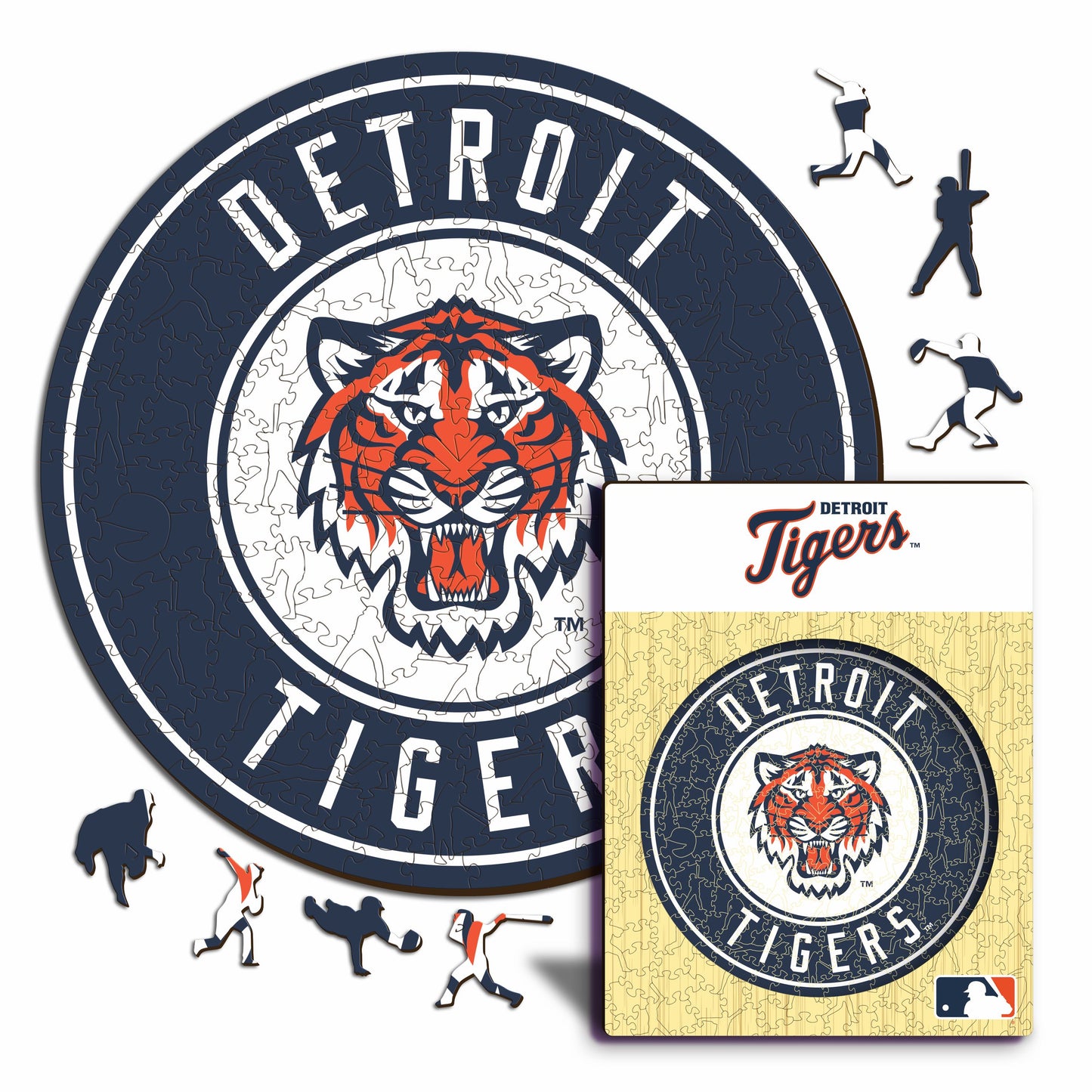 3 PACK Detroit Tigers™ Logo + Mascot + Baseball