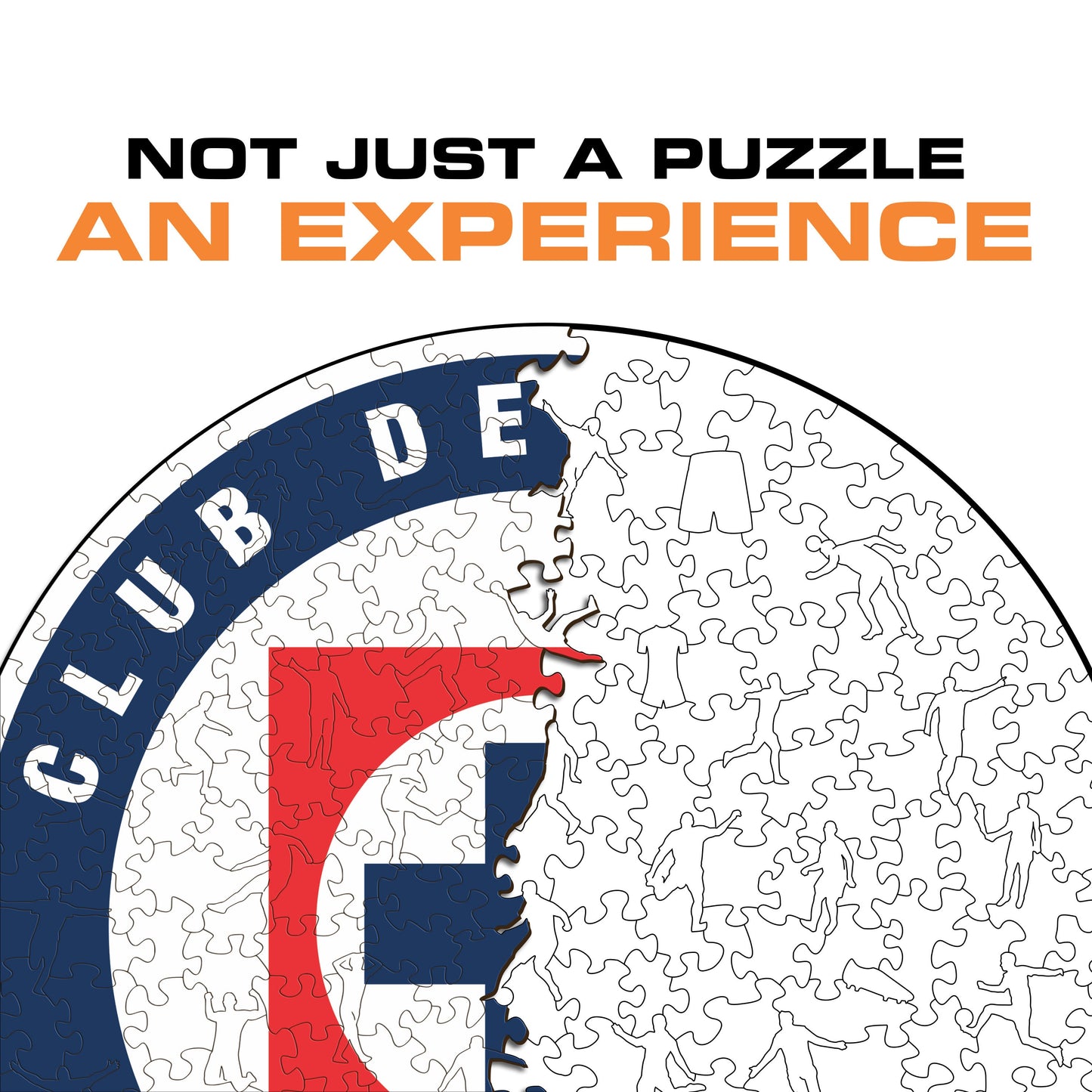 Cruz Azul FC® Logo - Wooden Puzzle