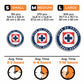 Cruz Azul FC® Logo - Wooden Puzzle