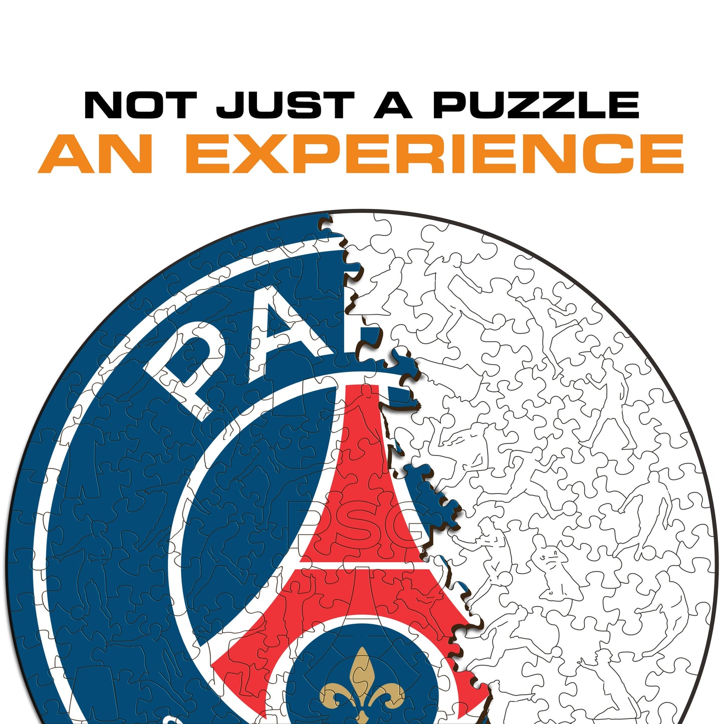PSG FC® Logo - Wooden Puzzle