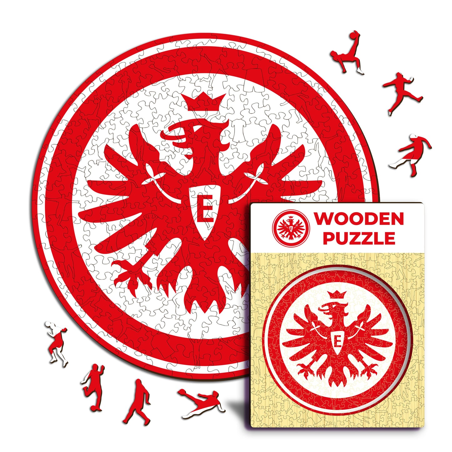 Eintracht Frankfurt® Logo - Wooden Puzzle