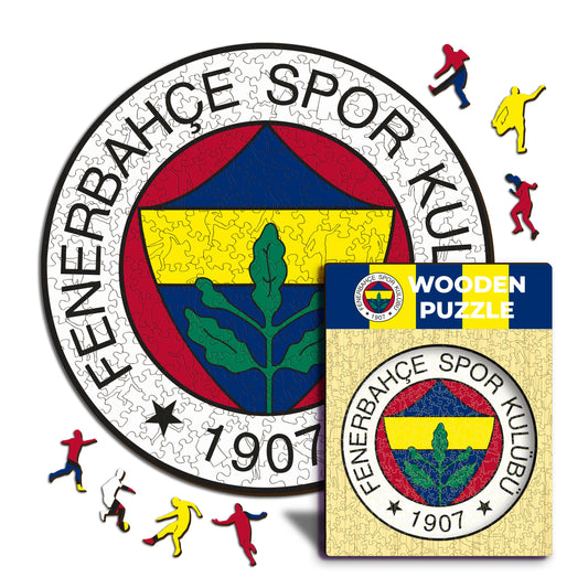 Fenerbahçe S.K.® Logo - Wooden Puzzle