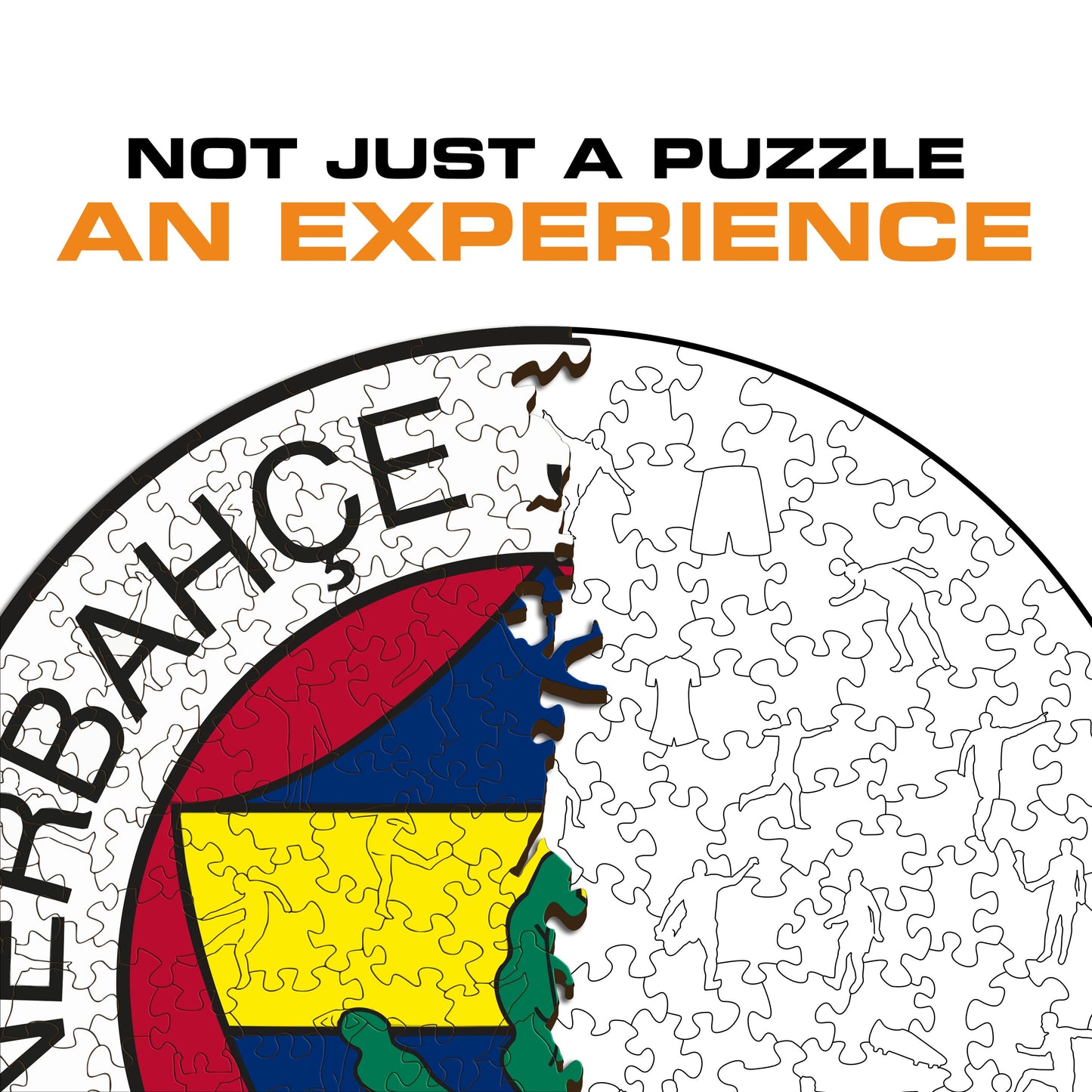 Fenerbahçe S.K.® Logo - Wooden Puzzle