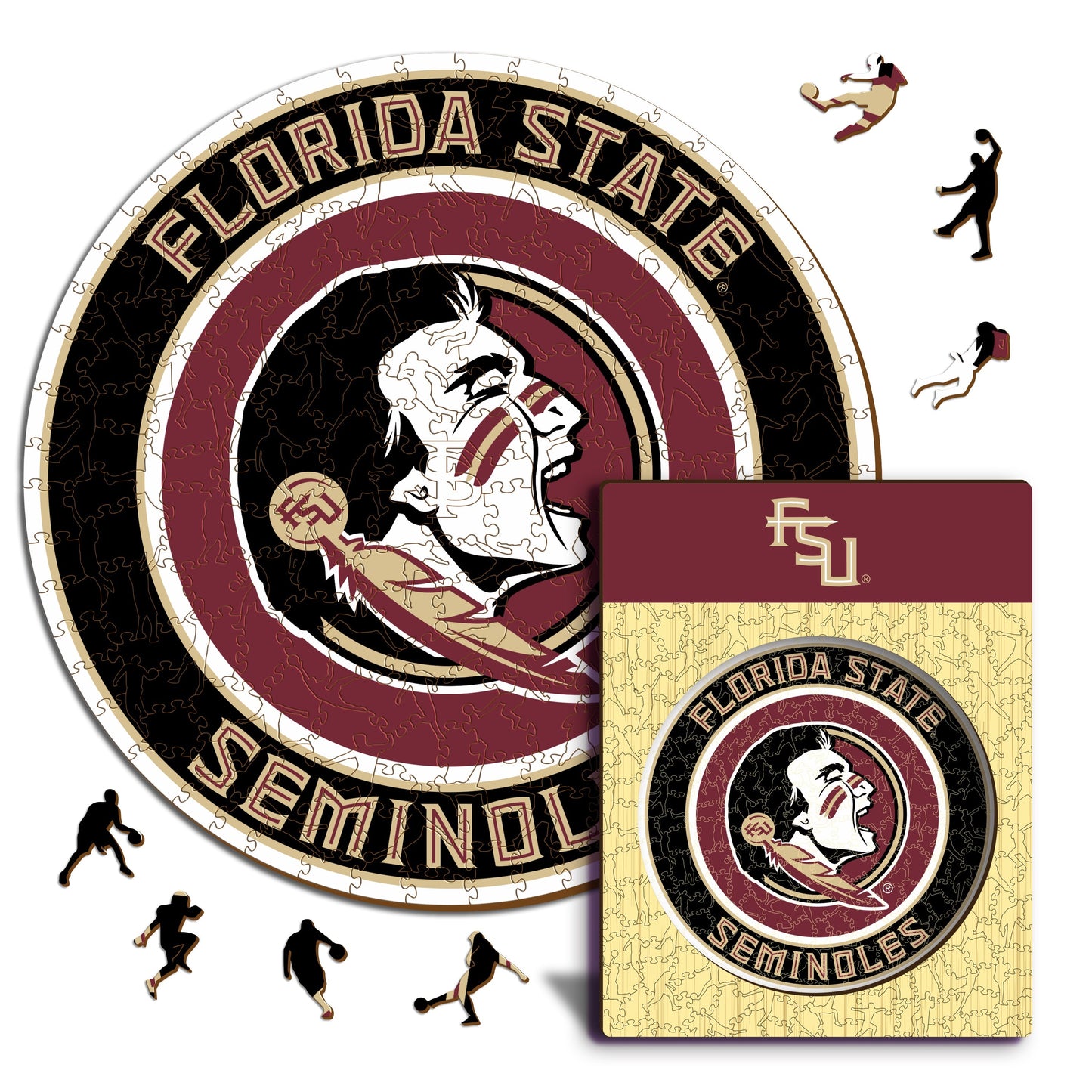 Florida State University - Wooden Puzzle