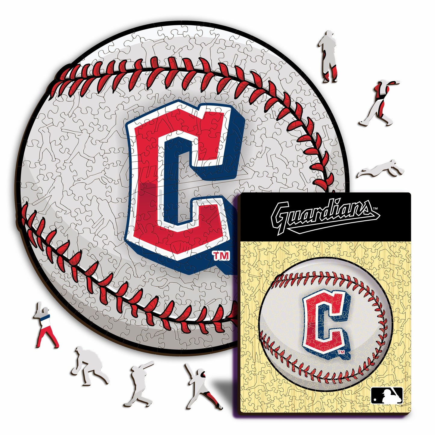 3 PACK Cleveland Guardians™ Logo + Mascot + Baseball