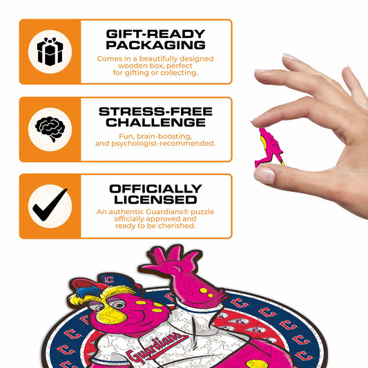 3 PACK Cleveland Guardians™ Logo + Mascot + Baseball