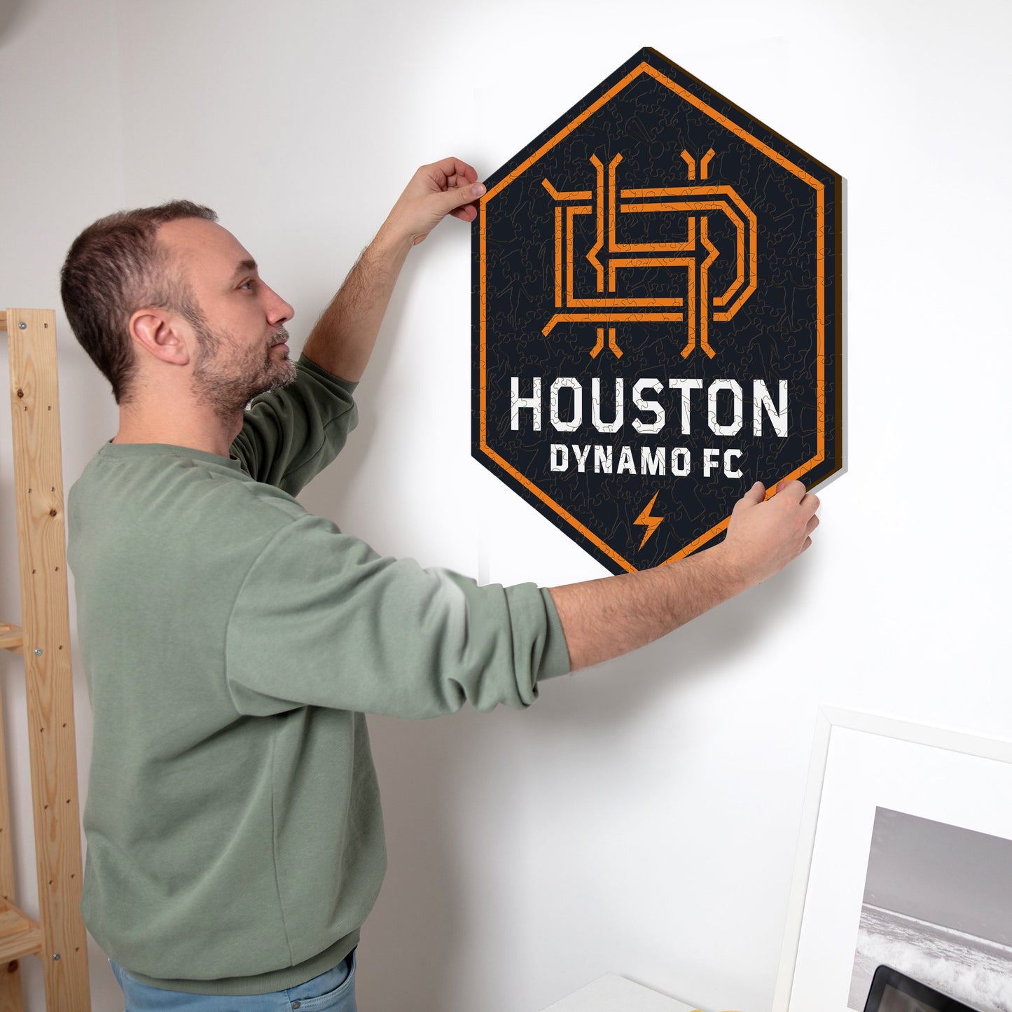 Houston Dynamo® Logo - Wooden Puzzle