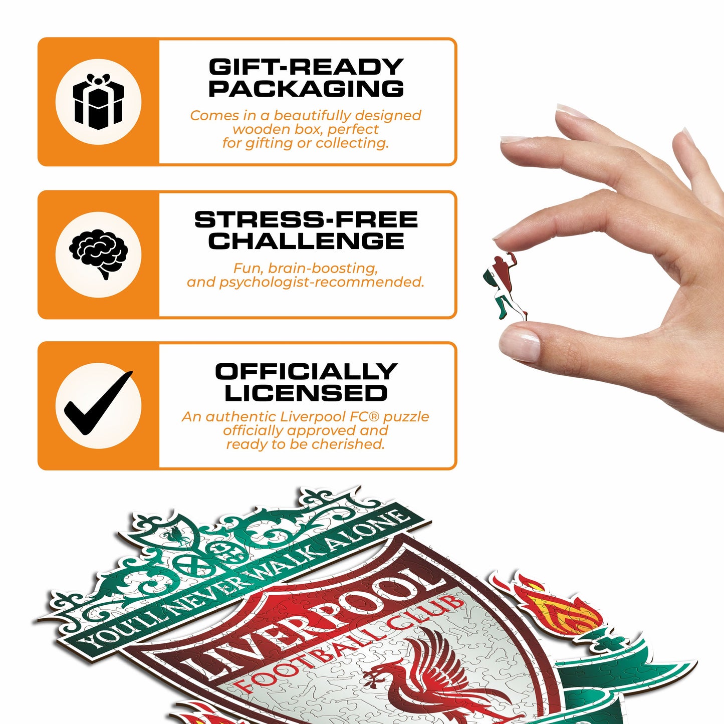 Liverpool FC® Logo - Wooden Puzzle