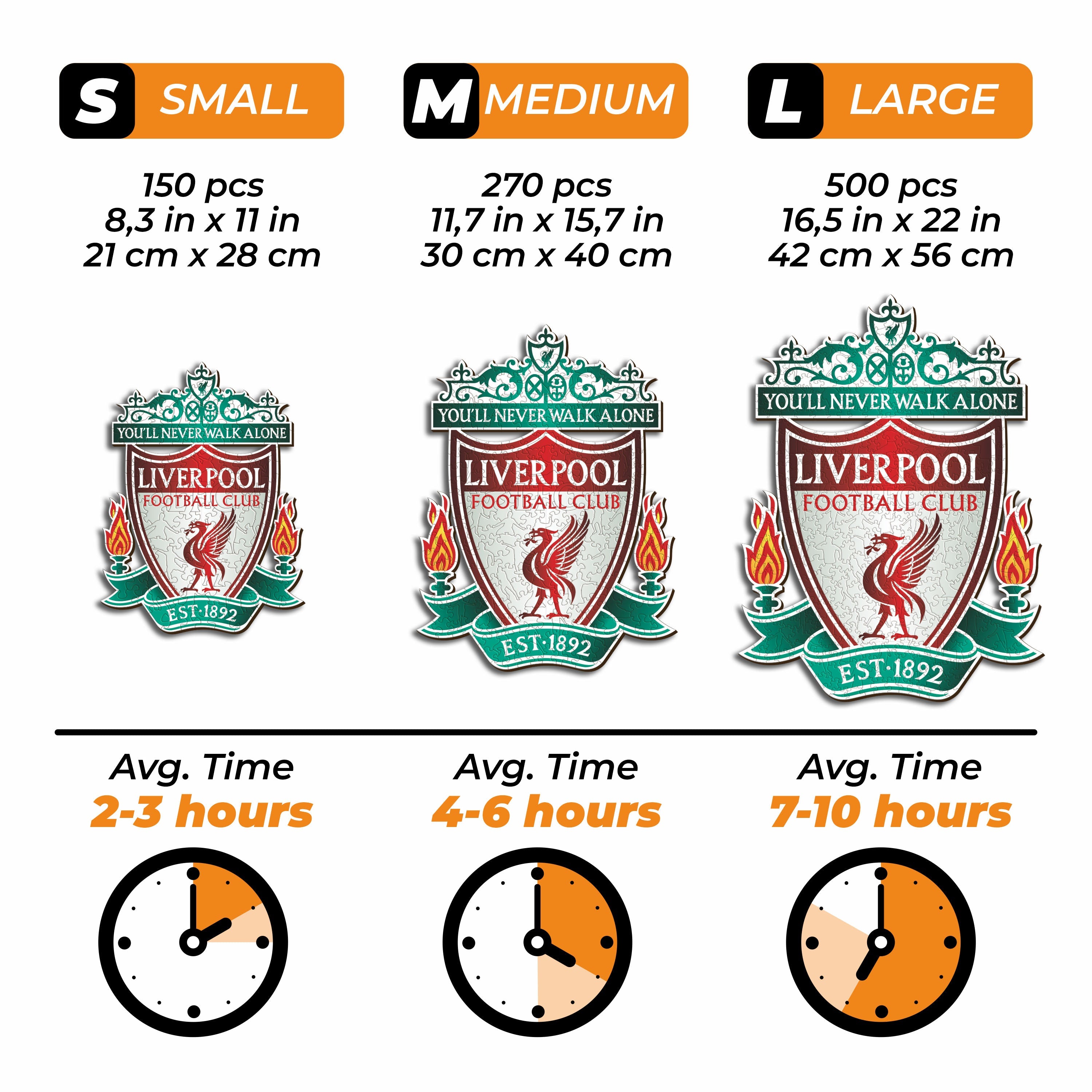 Liverpool FC® Logo - Wooden Puzzle – Iconic Puzzles USA