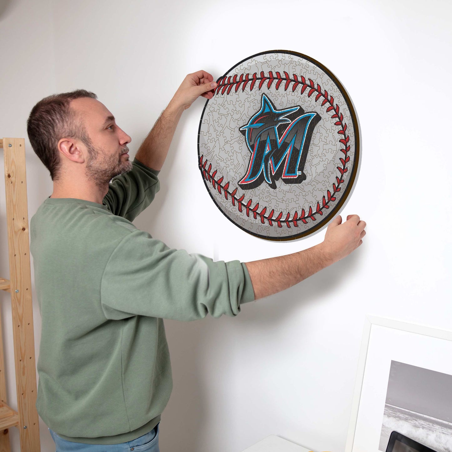 Miami Marlins™ - Wooden Puzzle
