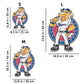 3 PACK Texas Rangers™ Baseball + Primary Logo + Mascot