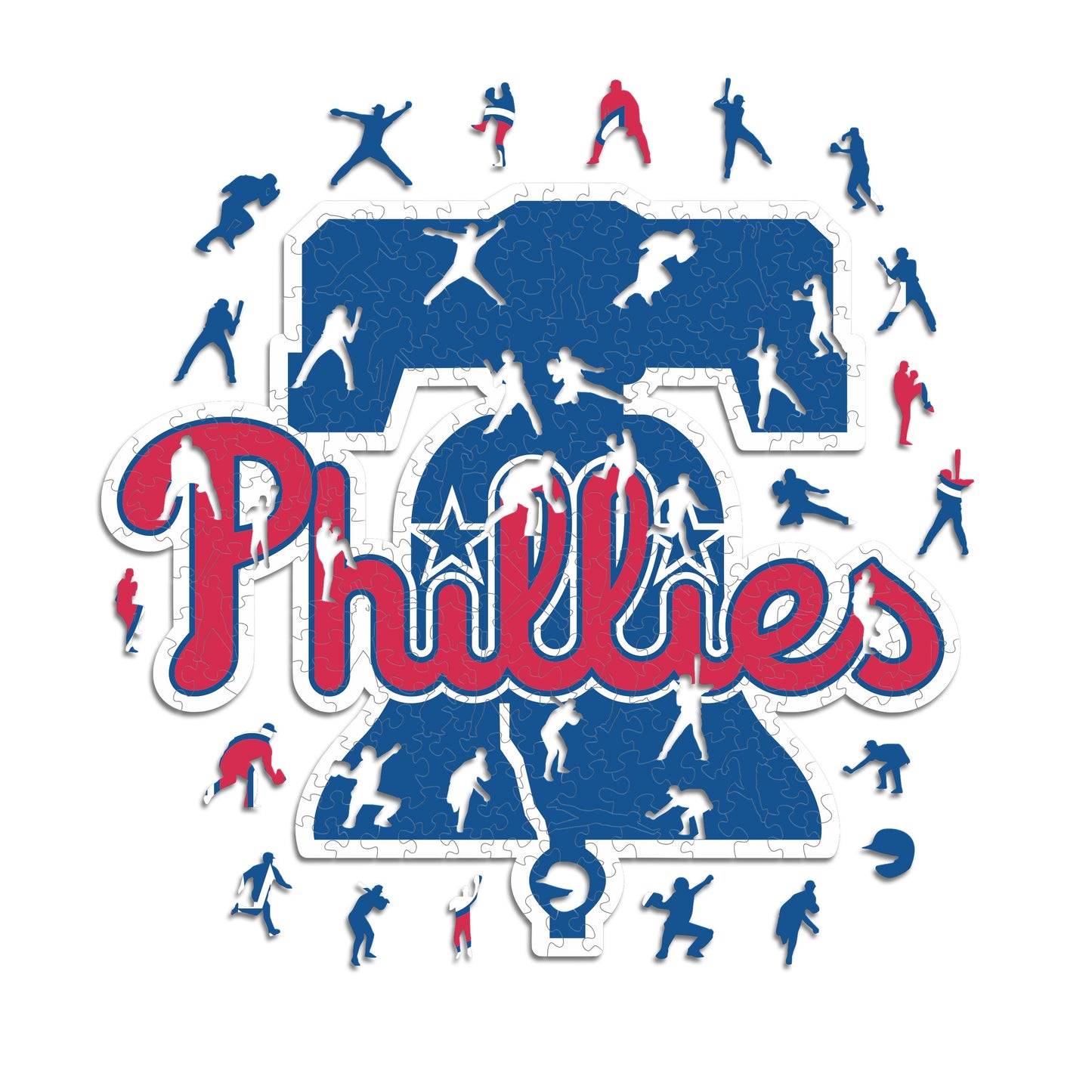 2 PACK Philadelphia Phillies™ Baseball + Primary Logo
