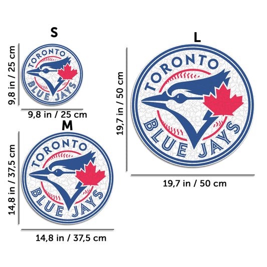 3 PACK Toronto Blue Jays™ Baseball + Primary Logo + Mascot