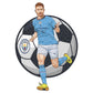 2 PACK Manchester City FC® Logo + De Bruyne