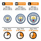 Manchester City FC® Logo - Wooden Puzzle