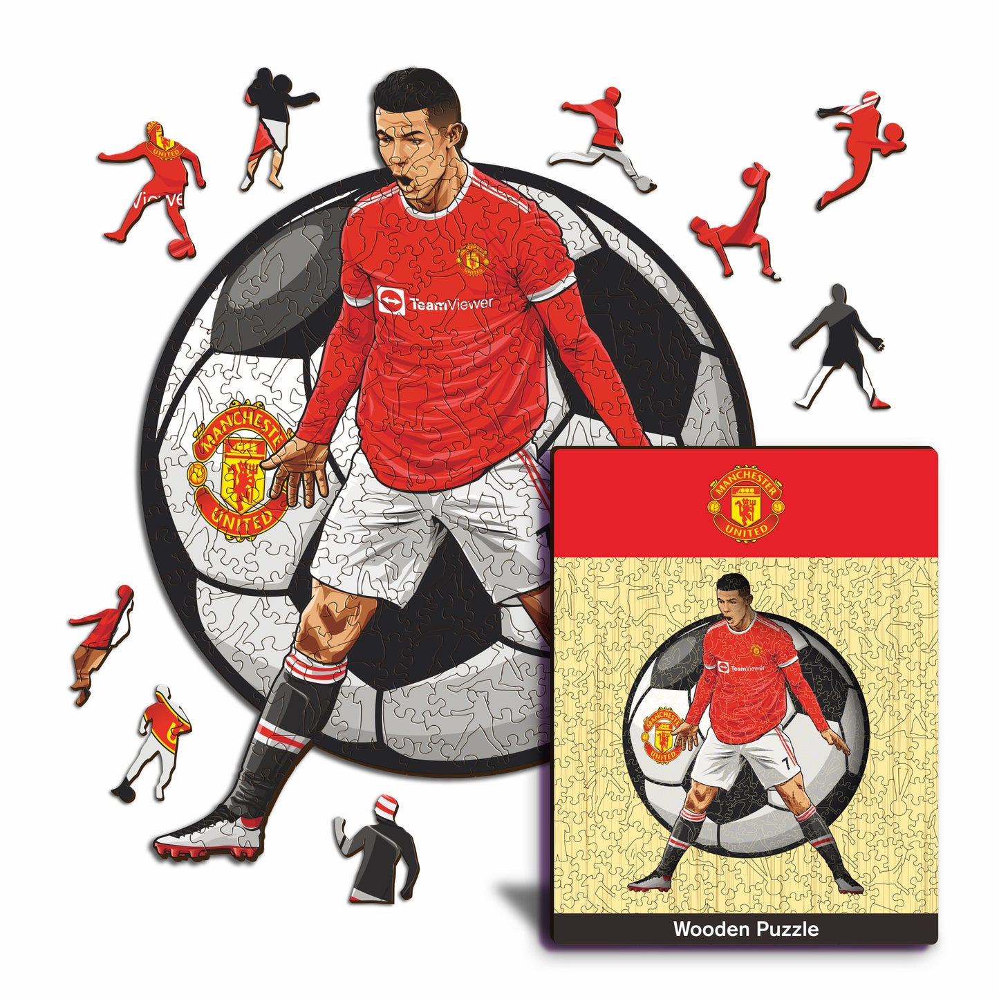 Cristiano Ronaldo - Wooden Puzzle