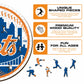 New York Mets™ - Wooden Puzzle