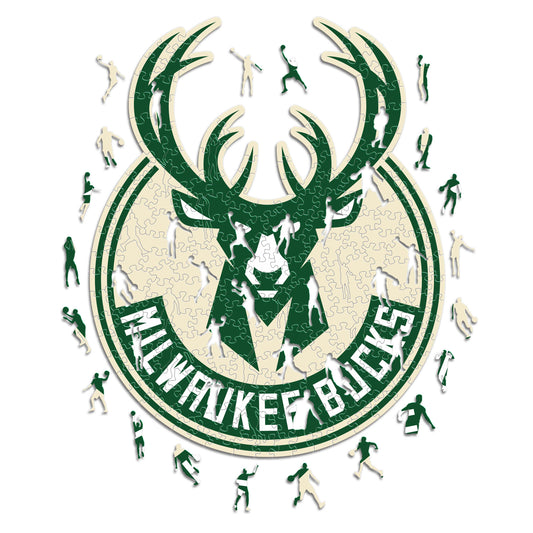 Milwaukee Bucks™ - Wooden Puzzle