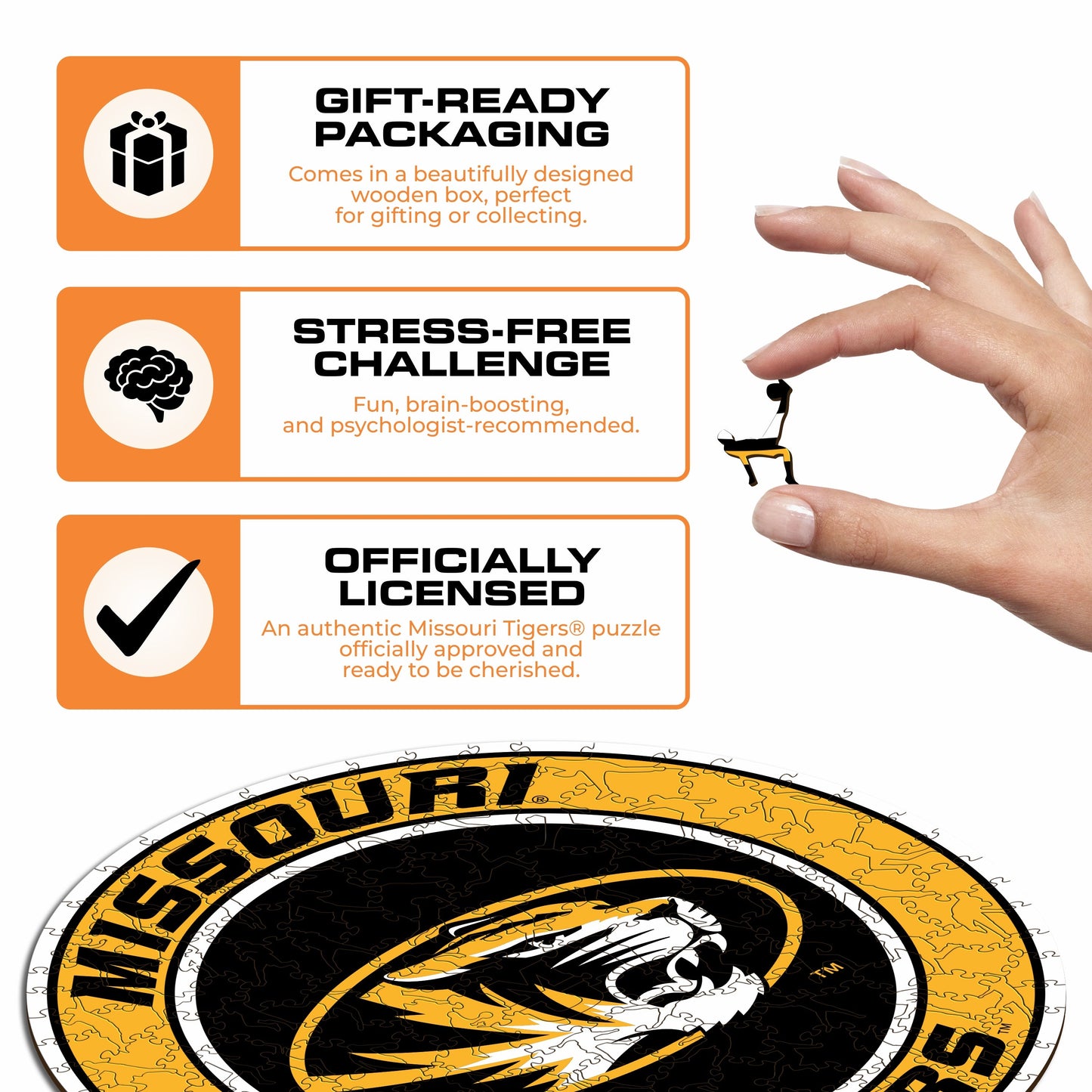 University of Missouri - Wooden Puzzle