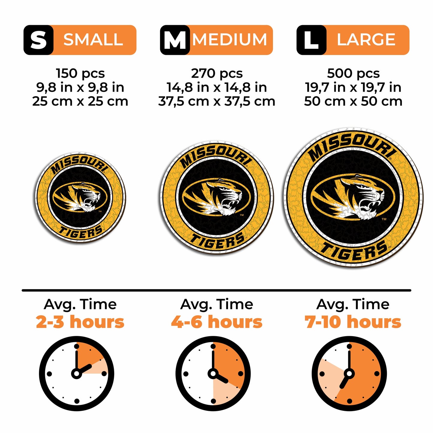 University of Missouri - Wooden Puzzle