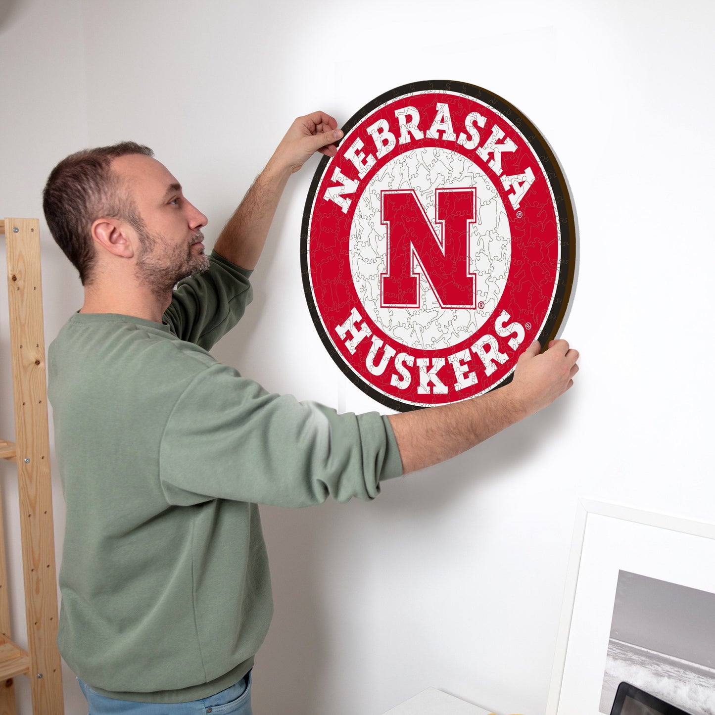 University of Nebraska - Wooden Puzzle