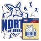 North Melbourne FC Logo - Wooden Puzzle