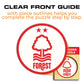 Nottingham Forest FC® Logo - Wooden Puzzle