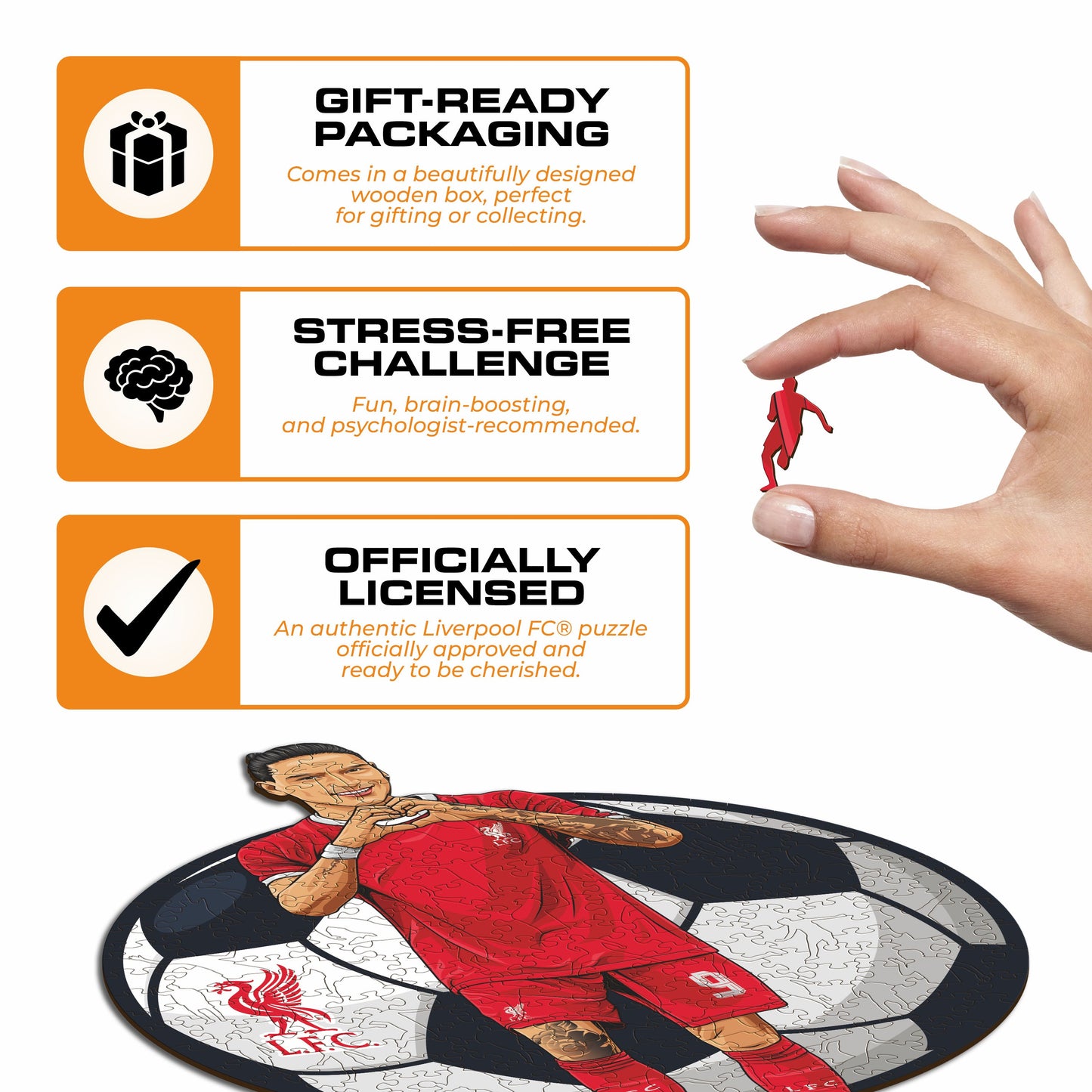 Darwin Nuñez - Wooden Puzzle