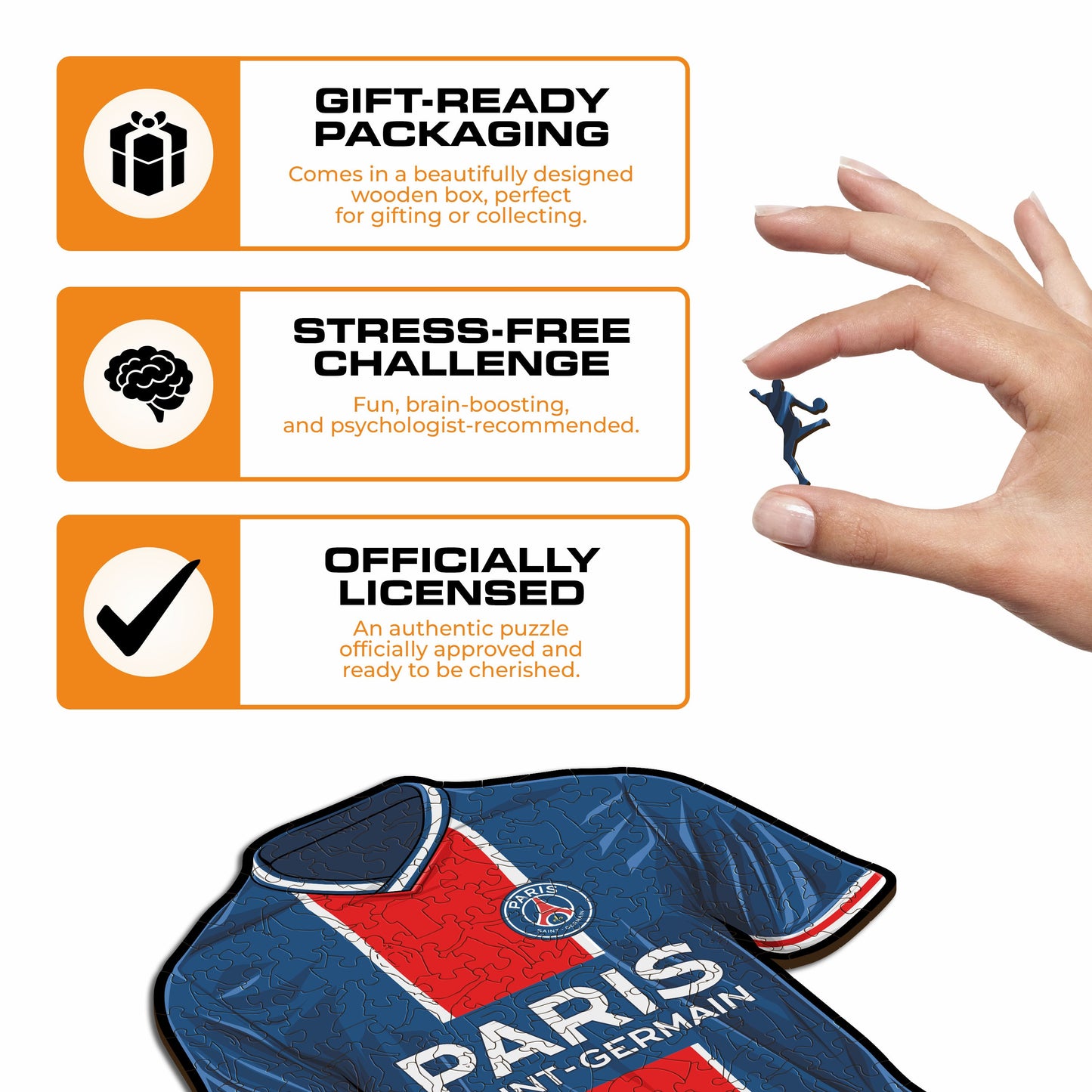 PSG FC® Jersey - Wooden Puzzle