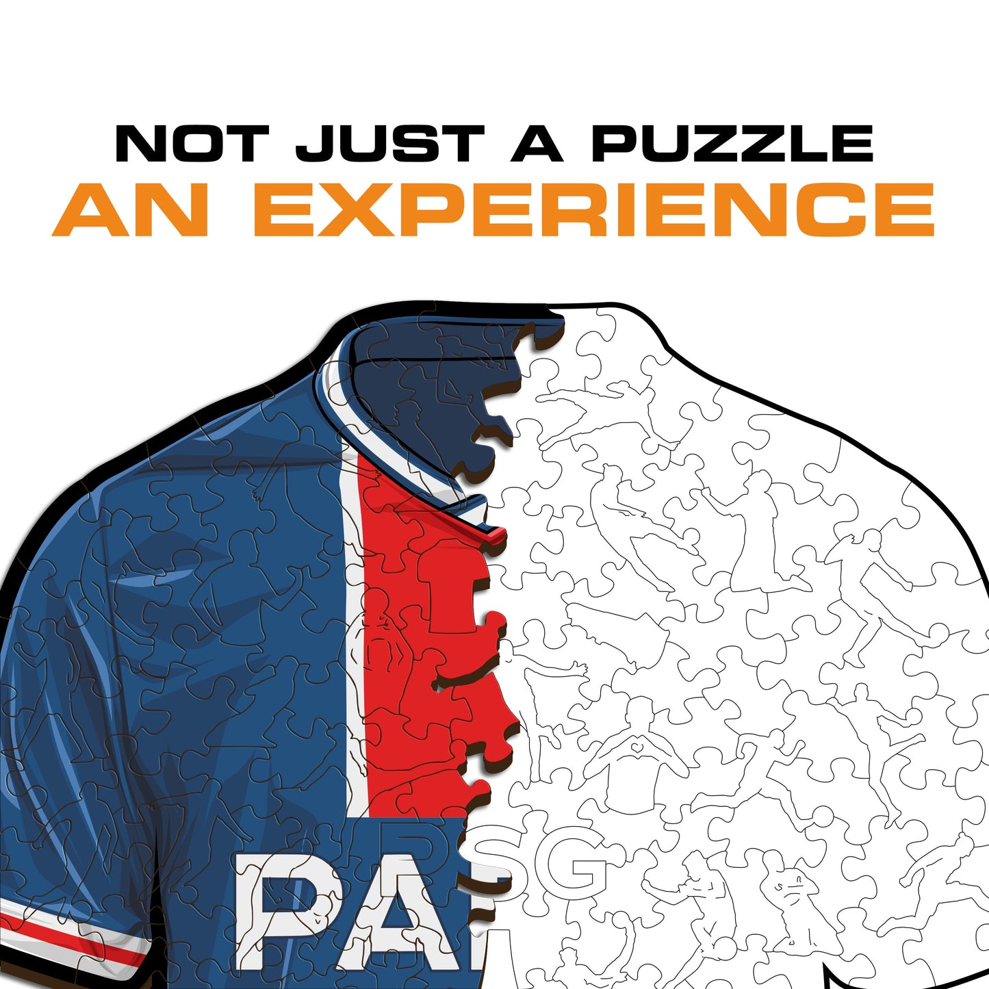 PSG FC® Jersey - Wooden Puzzle
