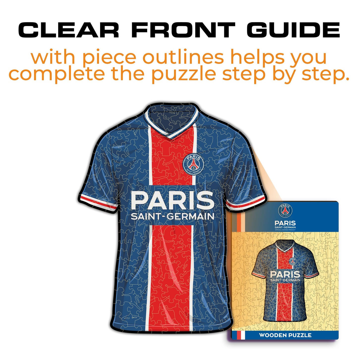 PSG FC® Jersey - Wooden Puzzle