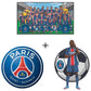 3 PACK Paris Saint-Germain FC® Logo + Team + Dembélé