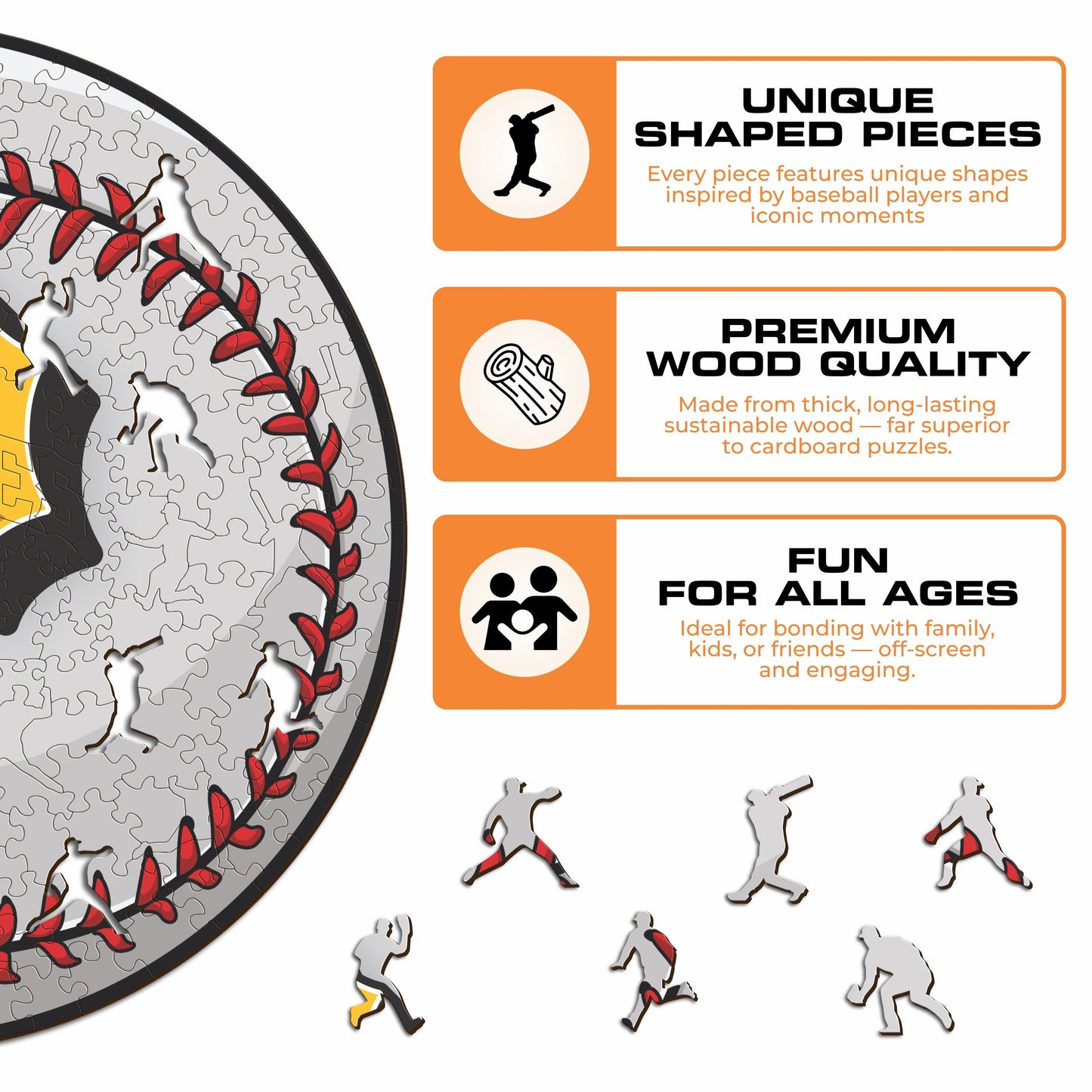 Pittsburgh Pirates™ - Wooden Puzzle