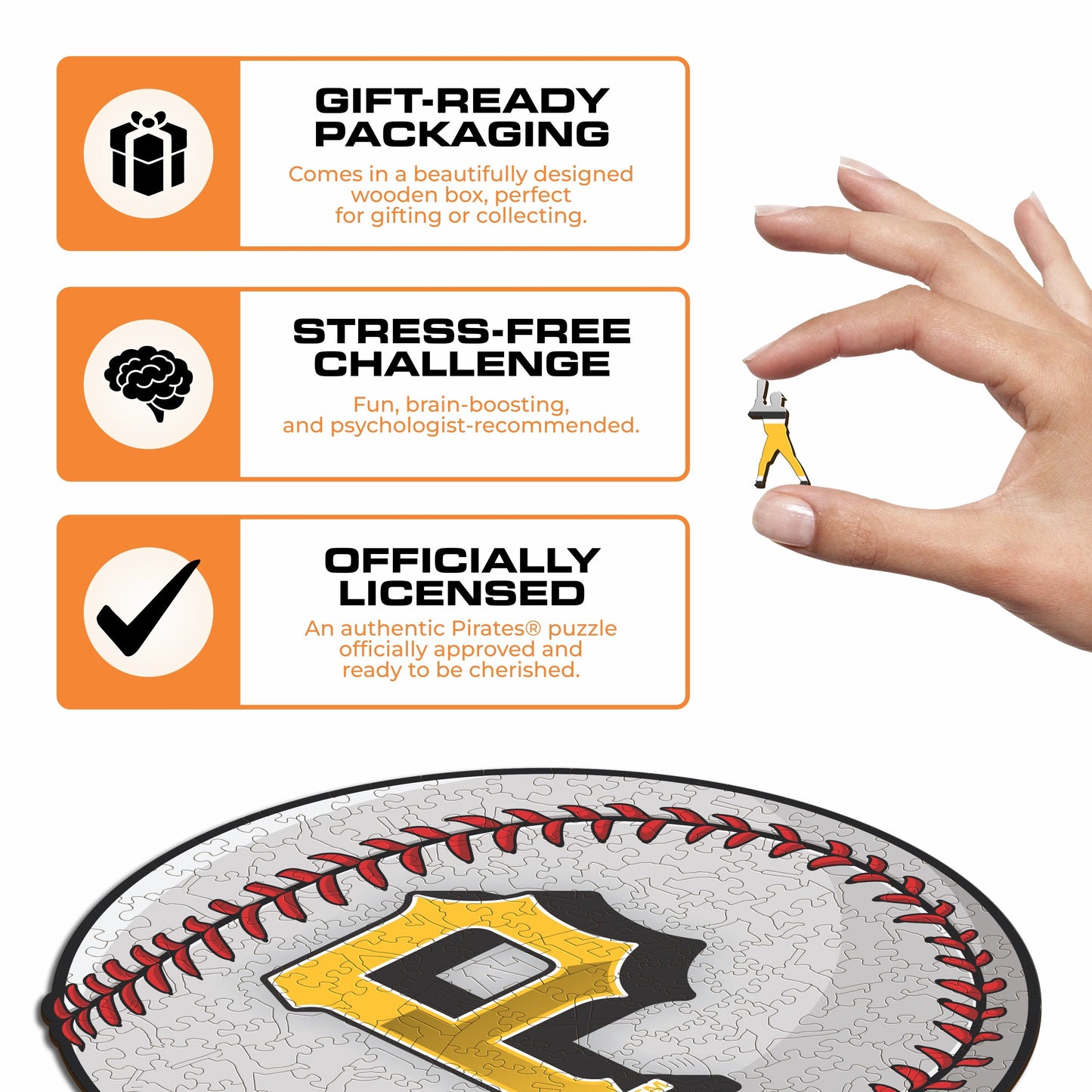 Pittsburgh Pirates™ - Wooden Puzzle