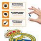 Real Madrid CF® Logo - Wooden Puzzle